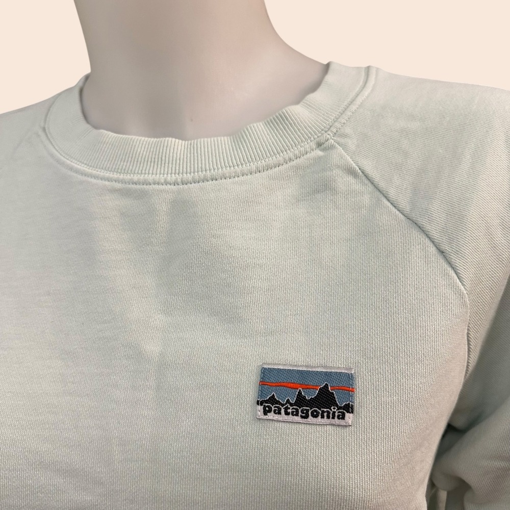 Patagonia WomensRegenerative Organic Certified Cotton Essential Top Green Small
